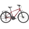 VTC TREK Verve 2 Equipped Rouge -France Accessoires vélo Soldes 2023 VTC TREK Verve 2 zoom