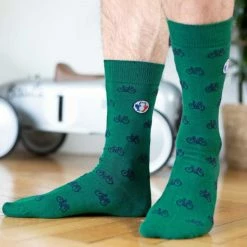 Chaussettes Vélo - Tranquille Émile 13 Chaussettes Vélo - Tranquille Émile -France Accessoires vélo Soldes 2023 chaussette velo 11