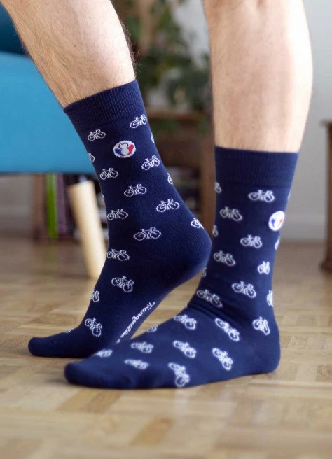 Chaussettes Vélo - Tranquille Émile 3 Chaussettes Vélo - Tranquille Émile