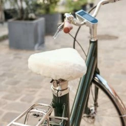 Couvre Selle Vélo Mouton - AGU -France Accessoires vélo Soldes 2023 couvre selle velo mouton agu 3