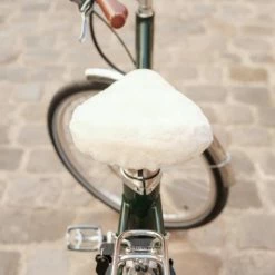 Couvre Selle Vélo Mouton - AGU -France Accessoires vélo Soldes 2023 couvre selle velo mouton agu 4