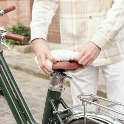 Couvre Selle Vélo Mouton - AGU -France Accessoires vélo Soldes 2023 couvre selle velo mouton agu 5