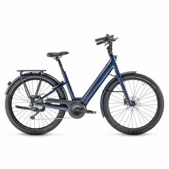 Vélo De Ville électrique MOUSTACHE Lundi 27.1 400Wh Bleu Nuit Mat