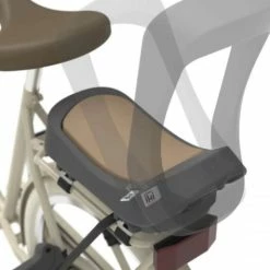 Siège Vélo Arrière Urban Junior Avec Plaque - Urban IKI -France Accessoires vélo Soldes 2023 siege arriere urban junior avec plaque urban iki 4