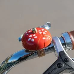 Sonnette Vélo Suzu Avec Motif - Crane Bell -France Accessoires vélo Soldes 2023 sonnette velo suzu avec motif crane bell 4